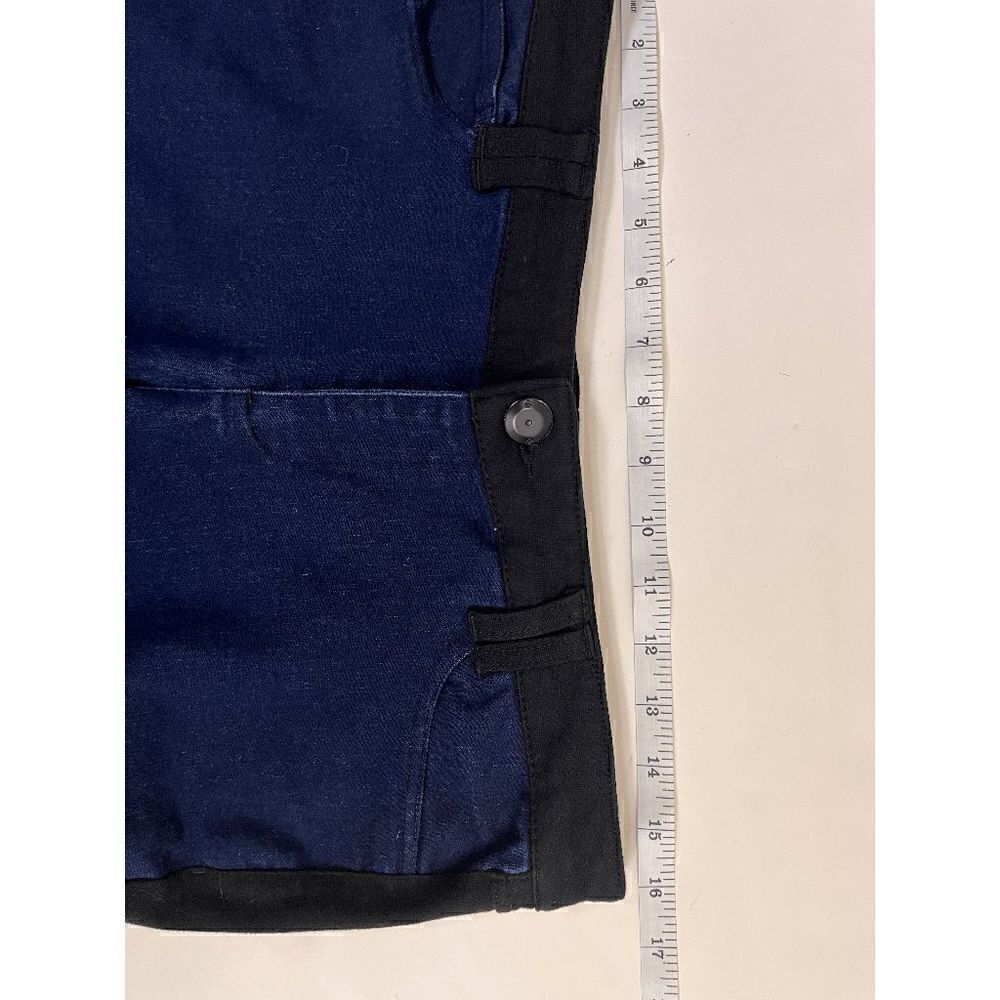 Boom Boom Jeans Women's Mid-rise Skinny Leg Stretch Jeans Blue Black Size 13 - Picture 3 of 6